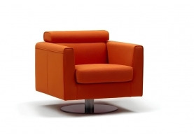 URBANA Δερμάτινη Πολυθρόνα