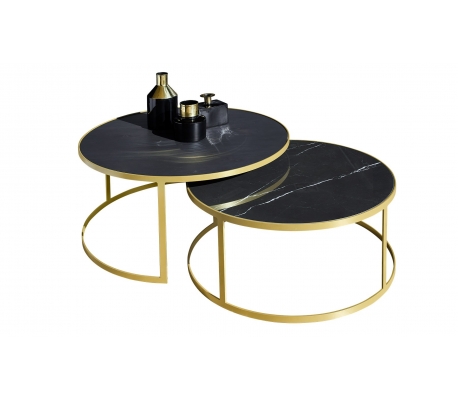 NOIR Τραπεζάκια σαλονιού