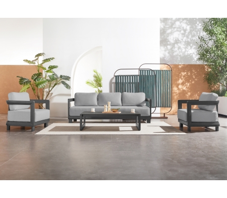 JULIA grey set Εξωτερικού Χώρου
