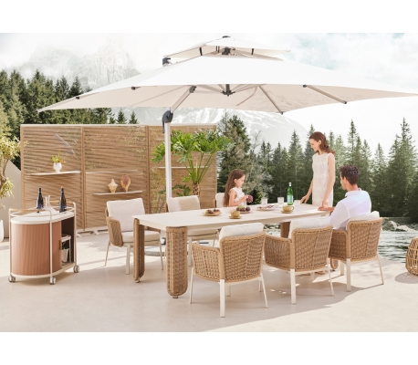 LORENA Τραπέζι εξωτερικού χώρου