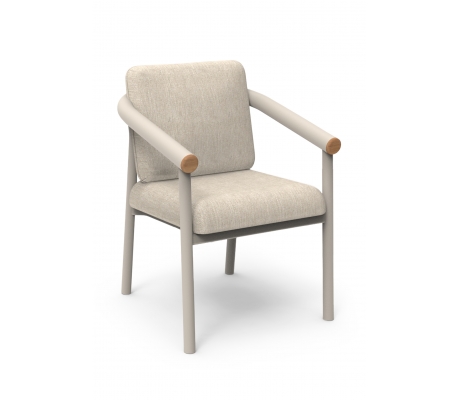 NOVEL cream Πολυθρόνα εξωτερικού χώρου