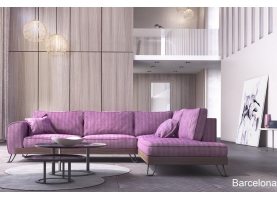 BARCHELONA γωνιακός καναπές