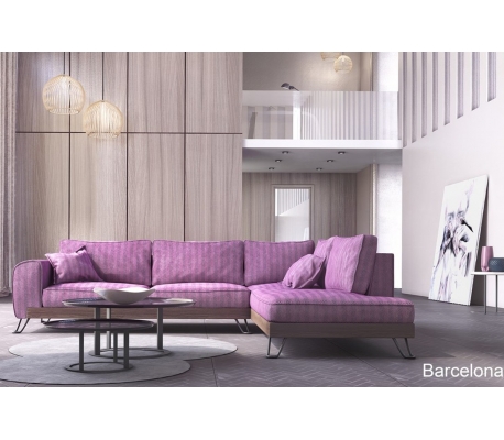 BARCHELONA γωνιακός καναπές