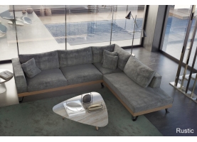 RUSTIC Γωνιακός καναπές